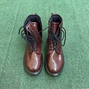 Dr.marten glittery leather boots